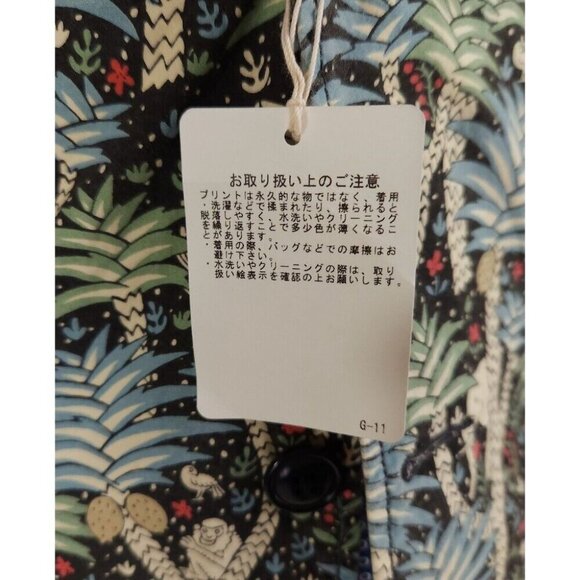 Beams All-over Jungle Print Lightweight Blazer Jacket Size S Mens NWT - Picture 14 of 16